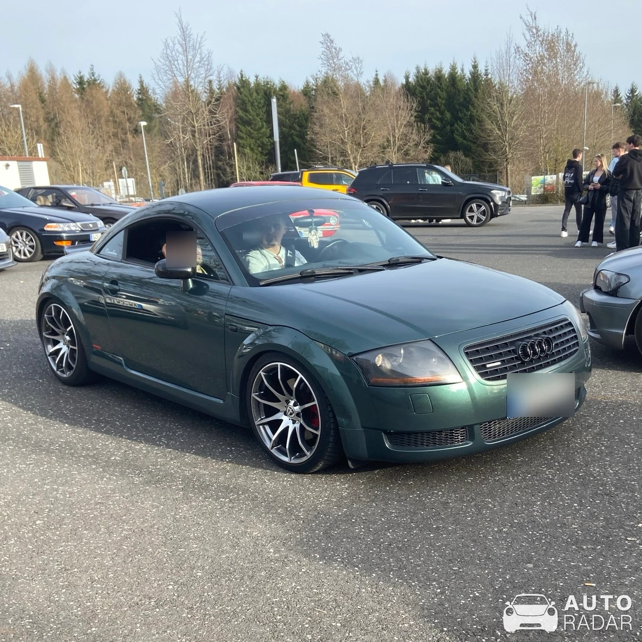 Audi TT 3.2 quattro 8N spotted in Nürburg