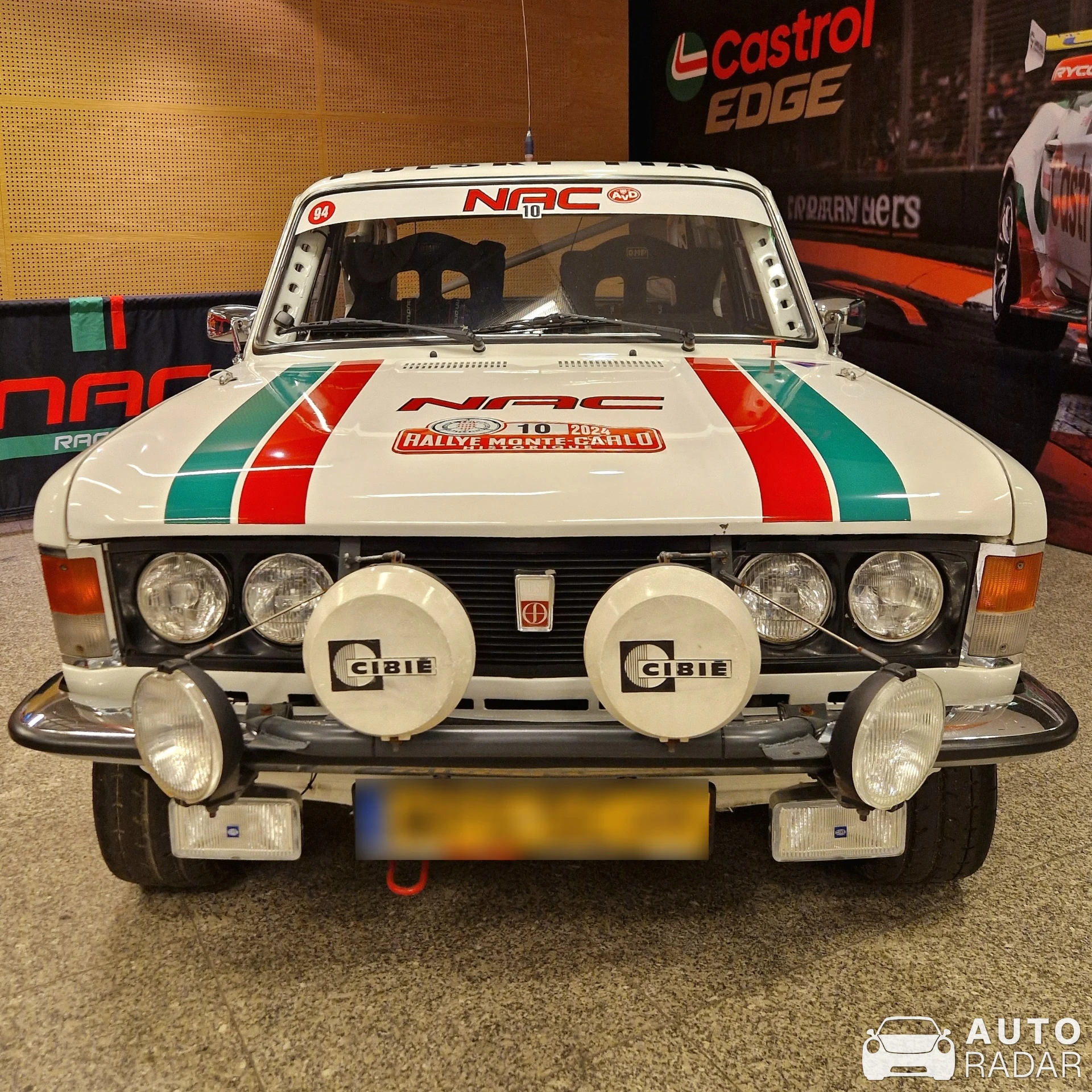 Polski Fiat 125p Monte Carlo spotted in Warszawa
