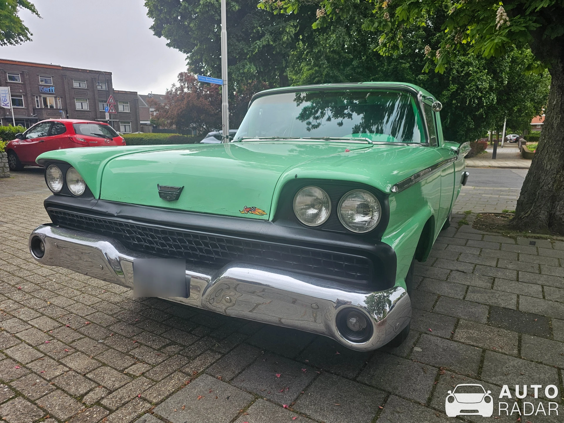 Ford Fairlane 500 Skyliner spotted in Kerkrade