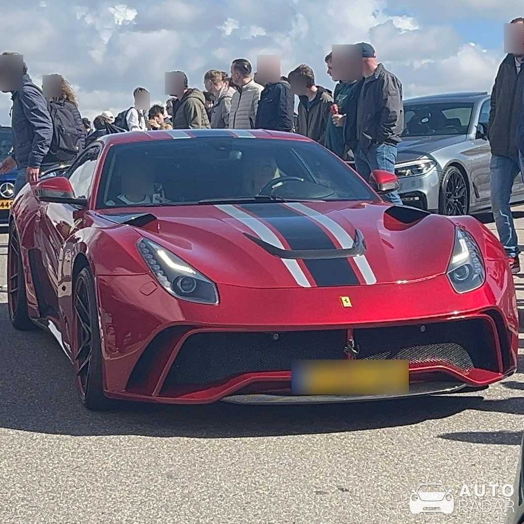 Ferrari F12 Novitec Rosso N-Largo S spotted in Zandvoort