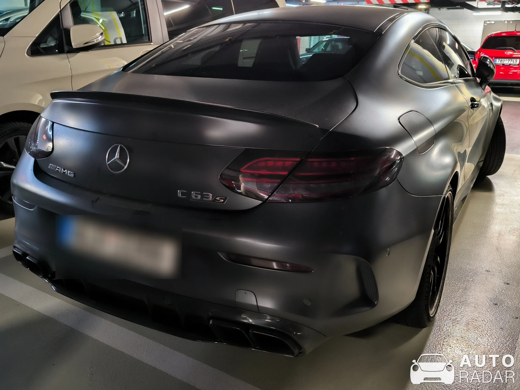 Mercedes-AMG C 63 S Coupé C205 spotted in Praha 1, Czechia