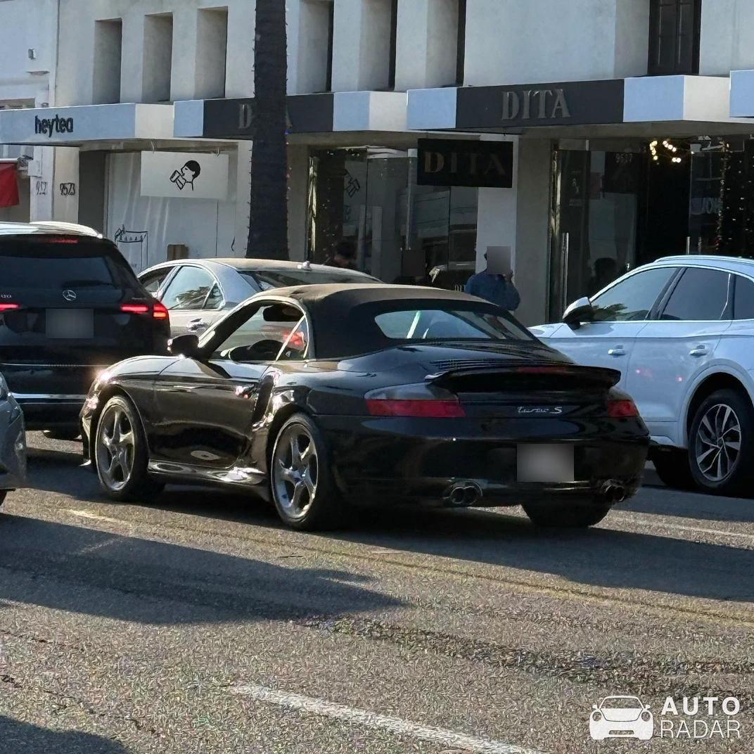 Porsche 996 Turbo S Cabriolet spotted in Beverly Hills