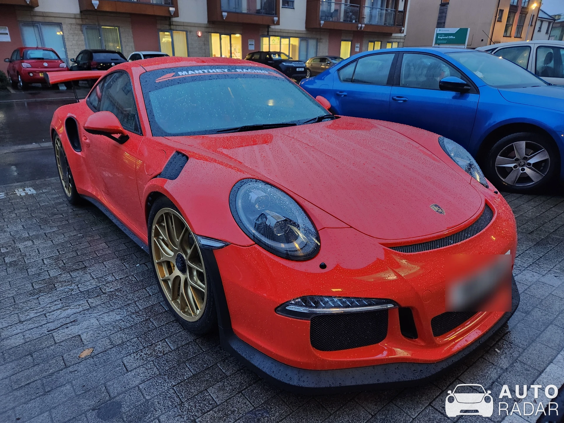Porsche 991 GT3 RS MkI MR spotted in Bristol