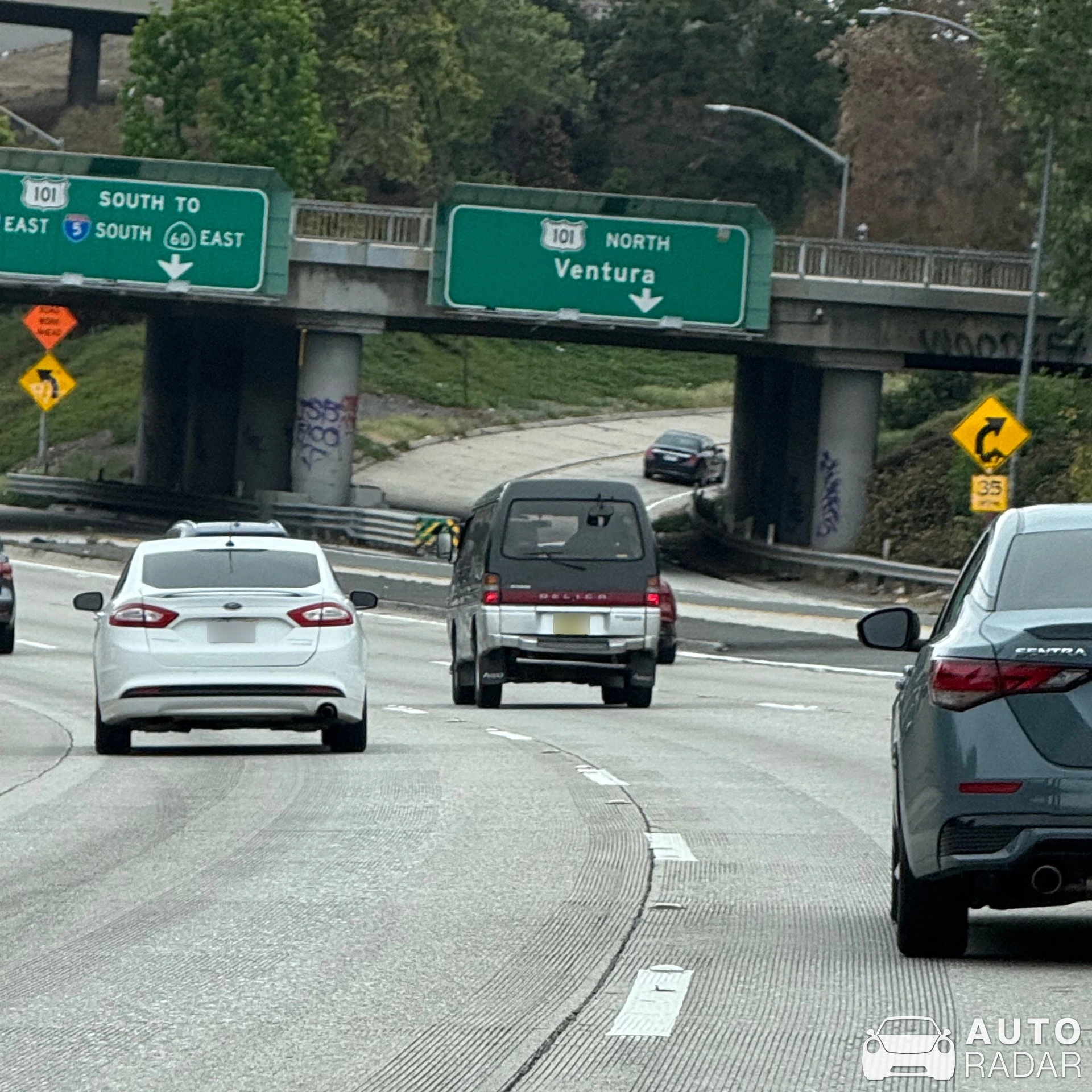 Mitsubishi Delica spotted in Los Angeles