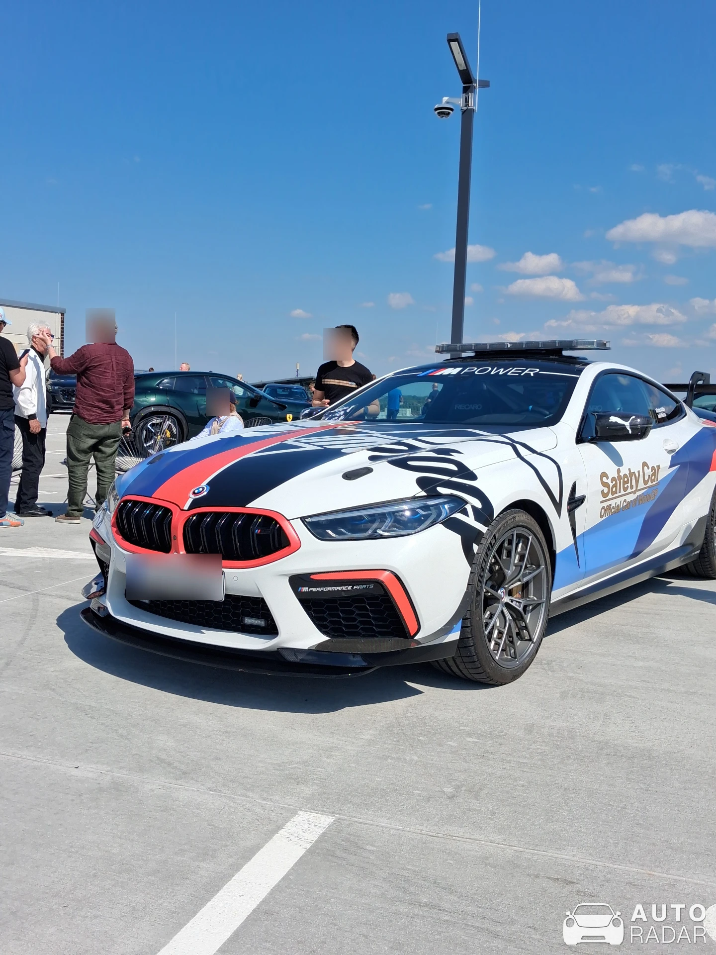 BMW M8 F92 Coupé Safety Car spotted in München