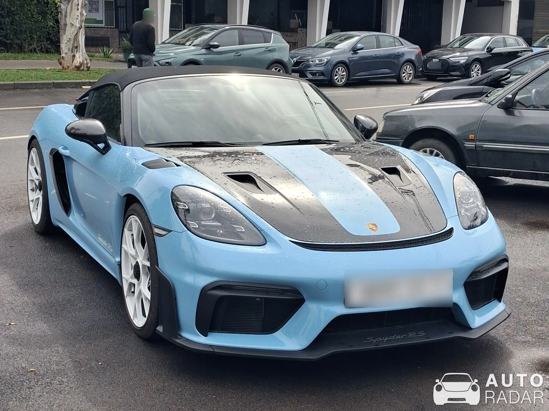 Porsche 718 Spyder RS spotted in Casablanca