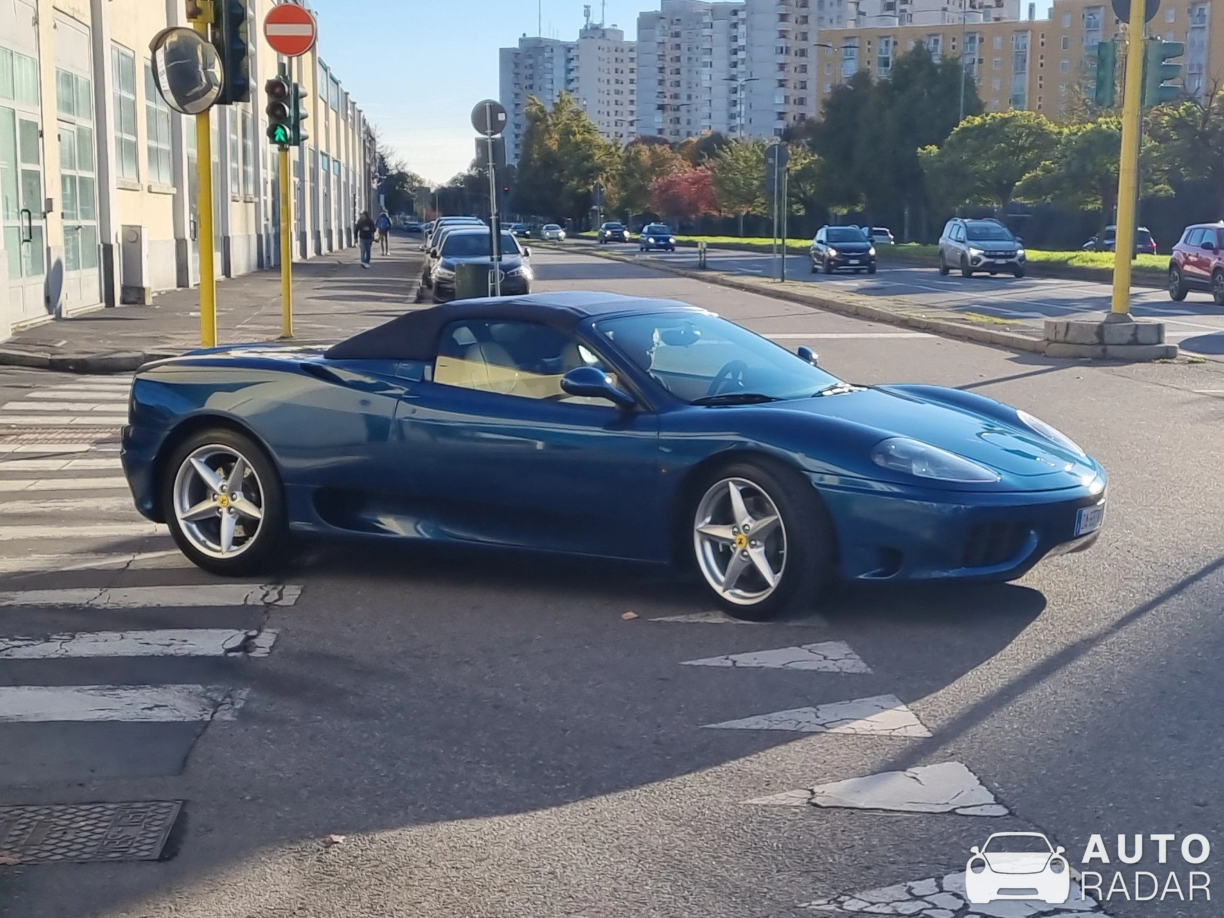 Ferrari 360 Spider spotted in Città metropolitana di Milano, Italia