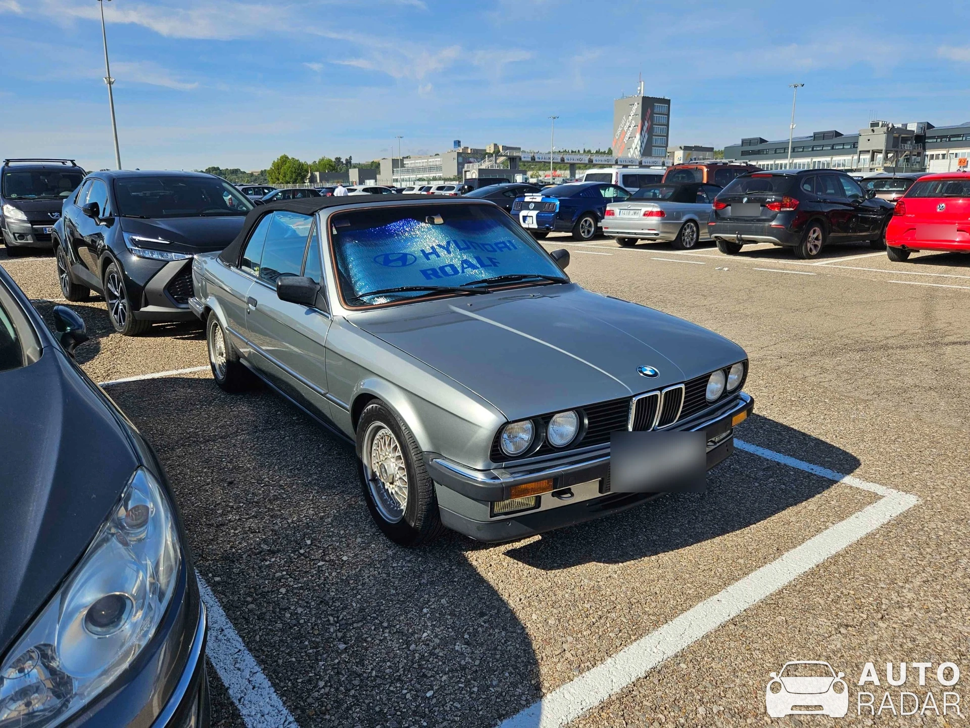 BMW 3 Series E30 Cabriolet spotted in Cheste, Spain
