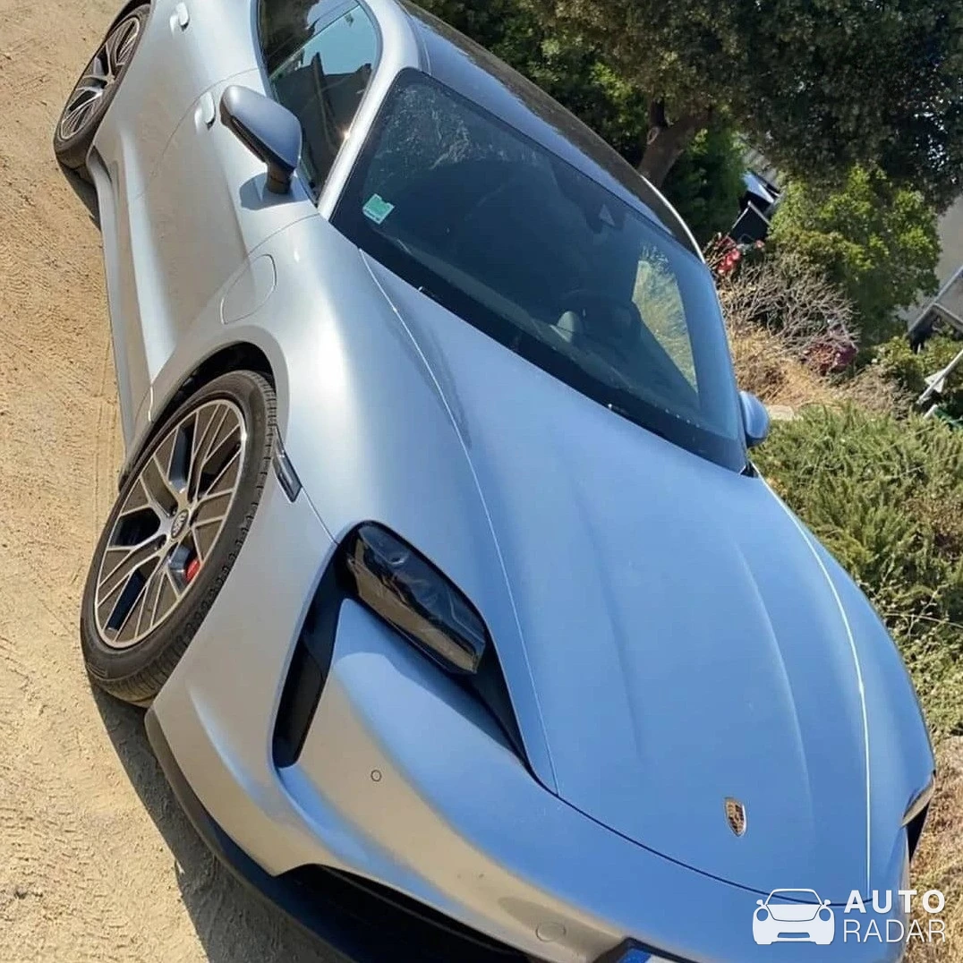 Porsche Taycan 4S spotted in Tizi Ouzou, Algeria