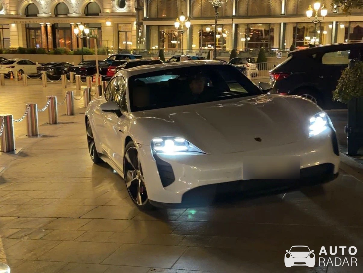 Porsche Taycan spotted in Monaco, Monaco