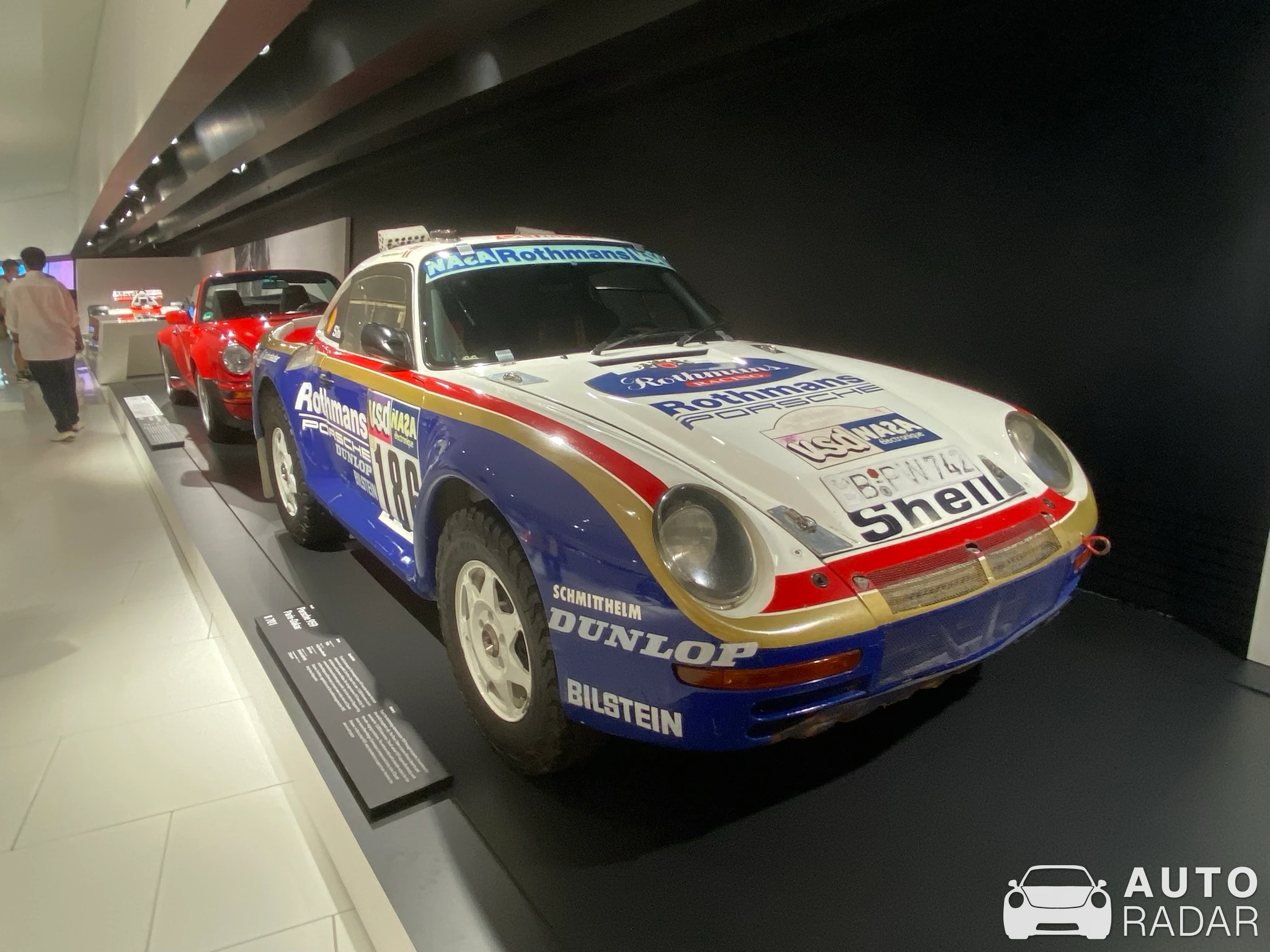 Porsche 959 Dakar spotted in Stuttgart