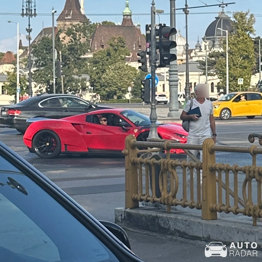 Ferrari F8 Spider Novitec Rosso spotted in Budapest