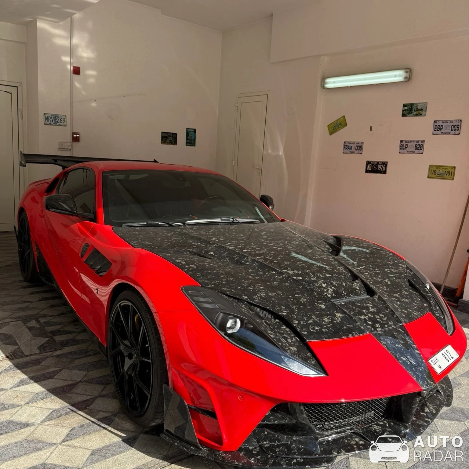 Ferrari 812 Superfast Mansory spotted in Dubai