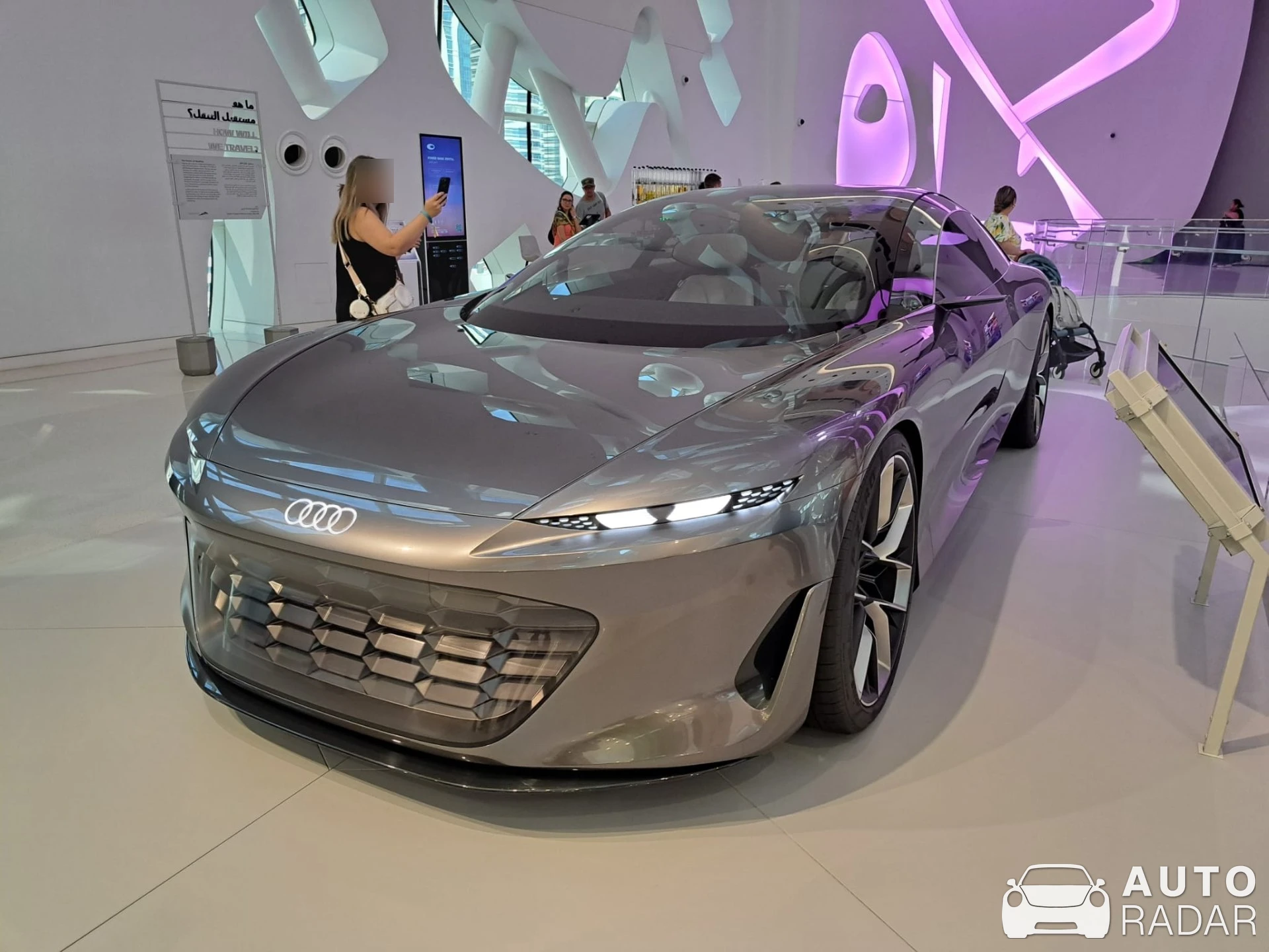 Audi Grandsphere spotted in Dubai