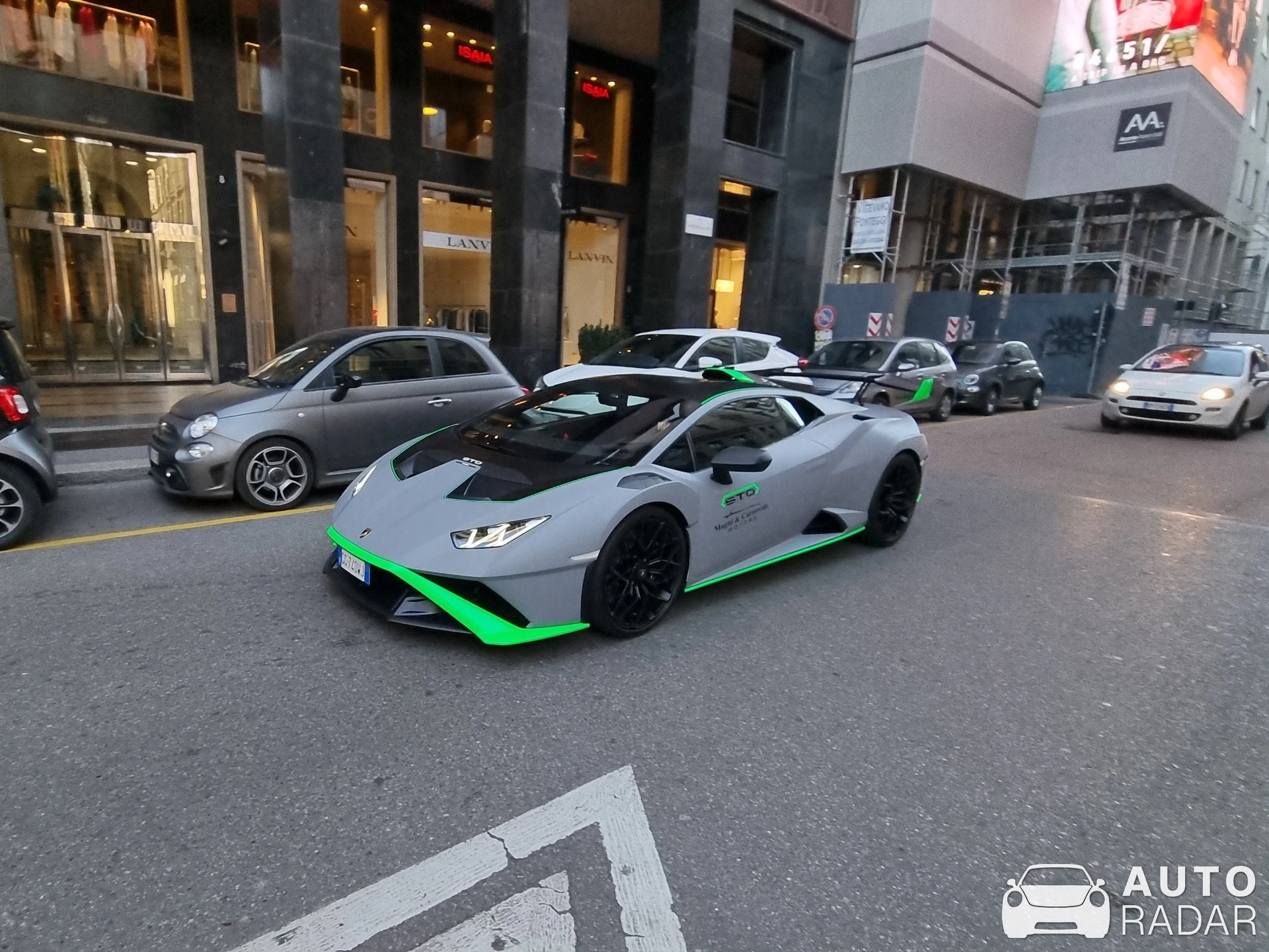 Lamborghini Huracán LP640-2 STO spotted in Milano, Italy