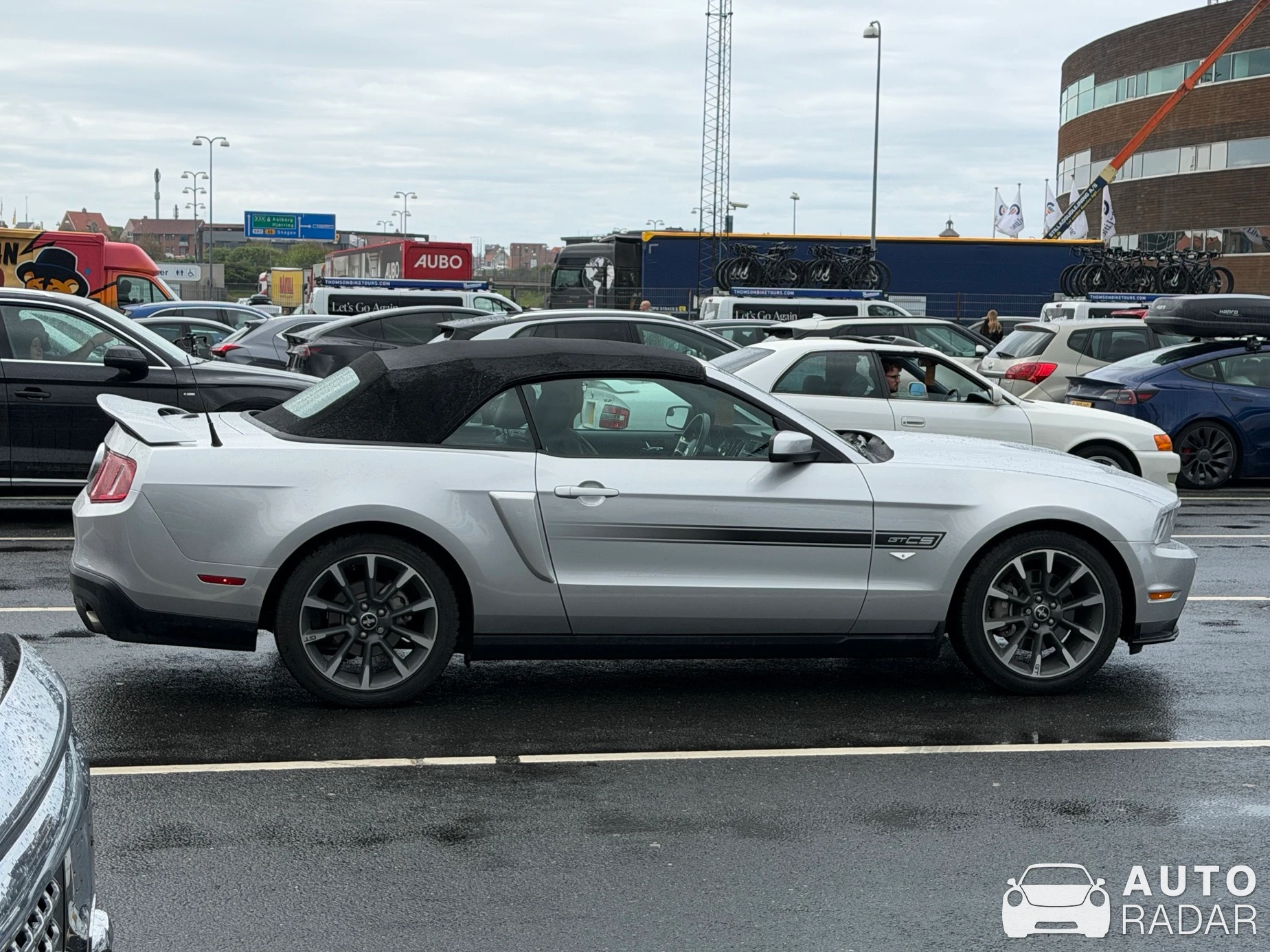 Ford Mustang GT California Special Convertible spotted in Hirtshals