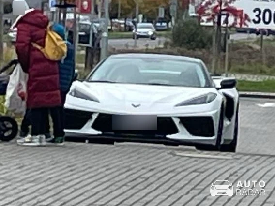 Chevrolet Corvette C8 Stingray spotted in Lovčica - Trubín