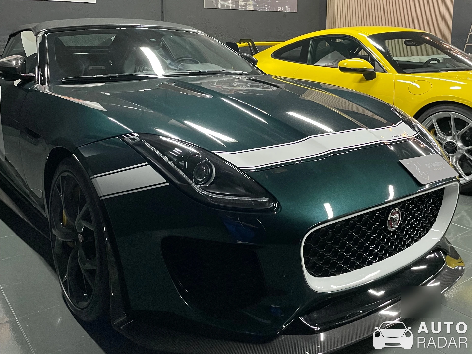 Jaguar F-Type Project 7 spotted in Andorra la Vella, Andorra