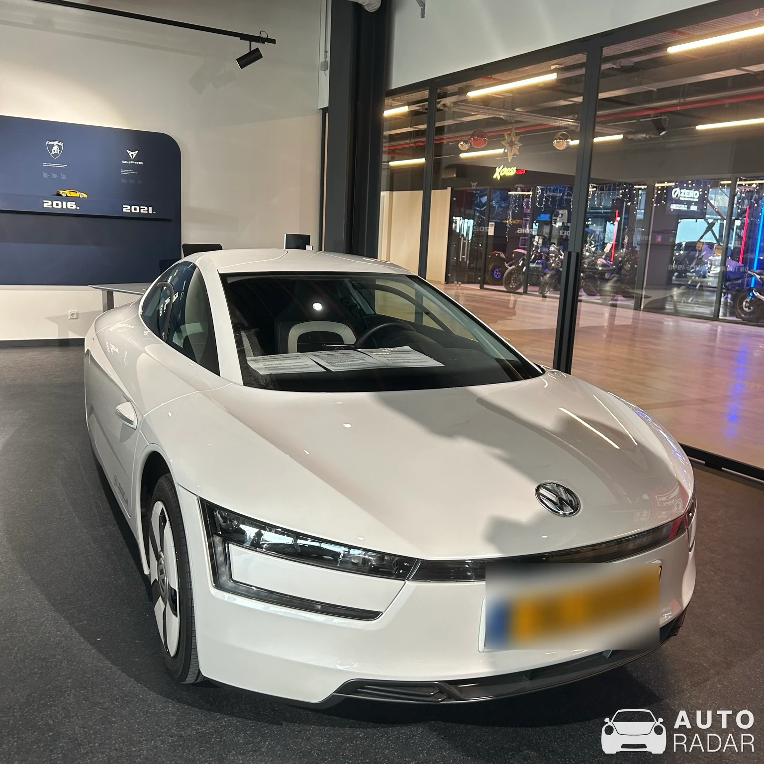 Volkswagen XL1 spotted in Reckange-sur-Mess, Luxembourg