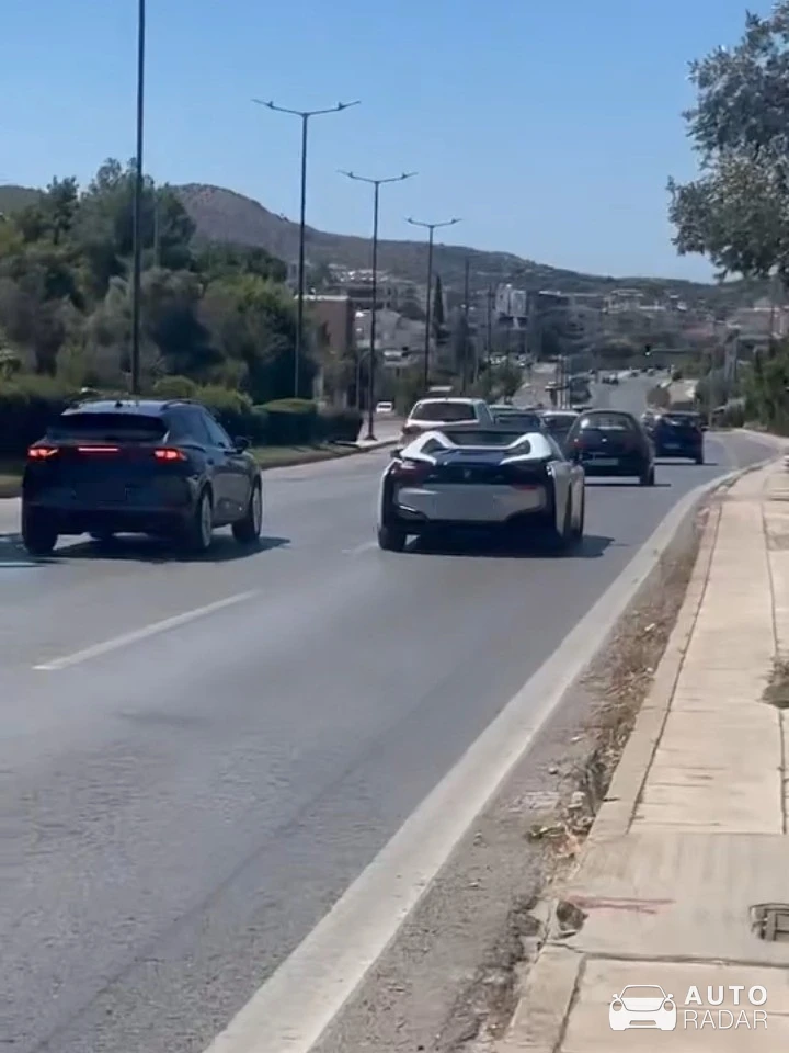 BMW i8 Roadster spotted in Glifada, Greece