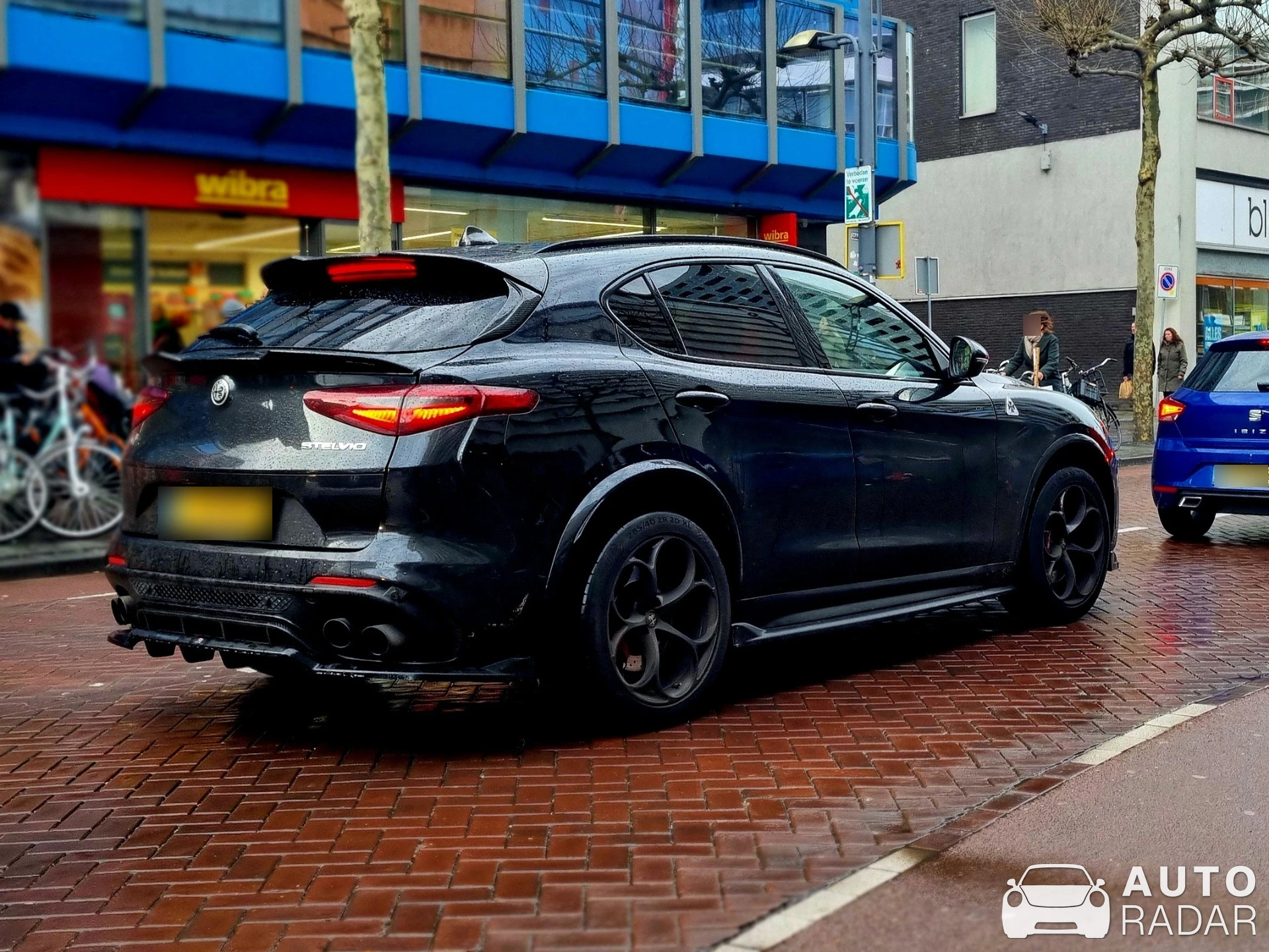 Alfa Romeo Stelvio Quadrifoglio spotted in Rotterdam, Netherlands