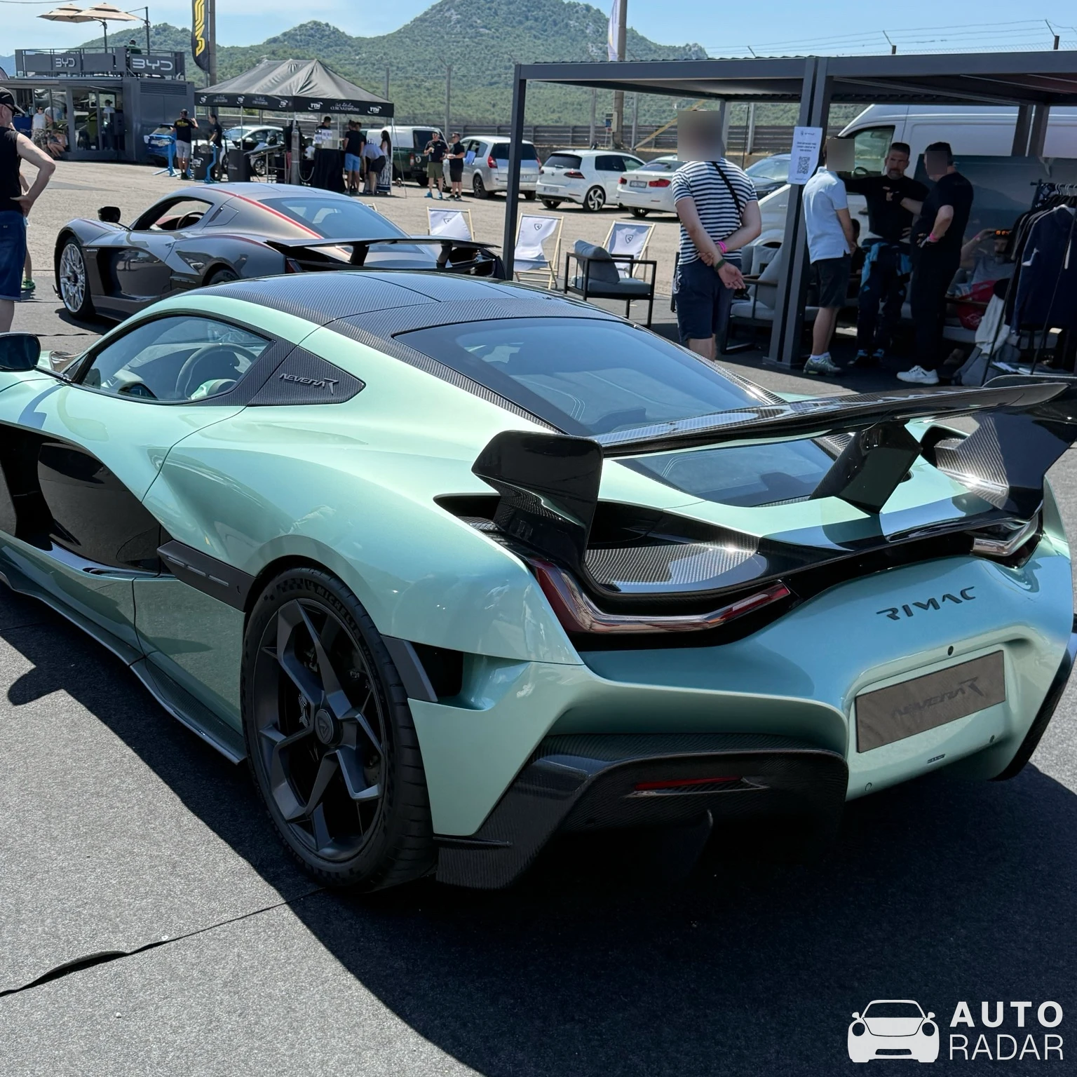 Rimac Nevera spotted in Soboli