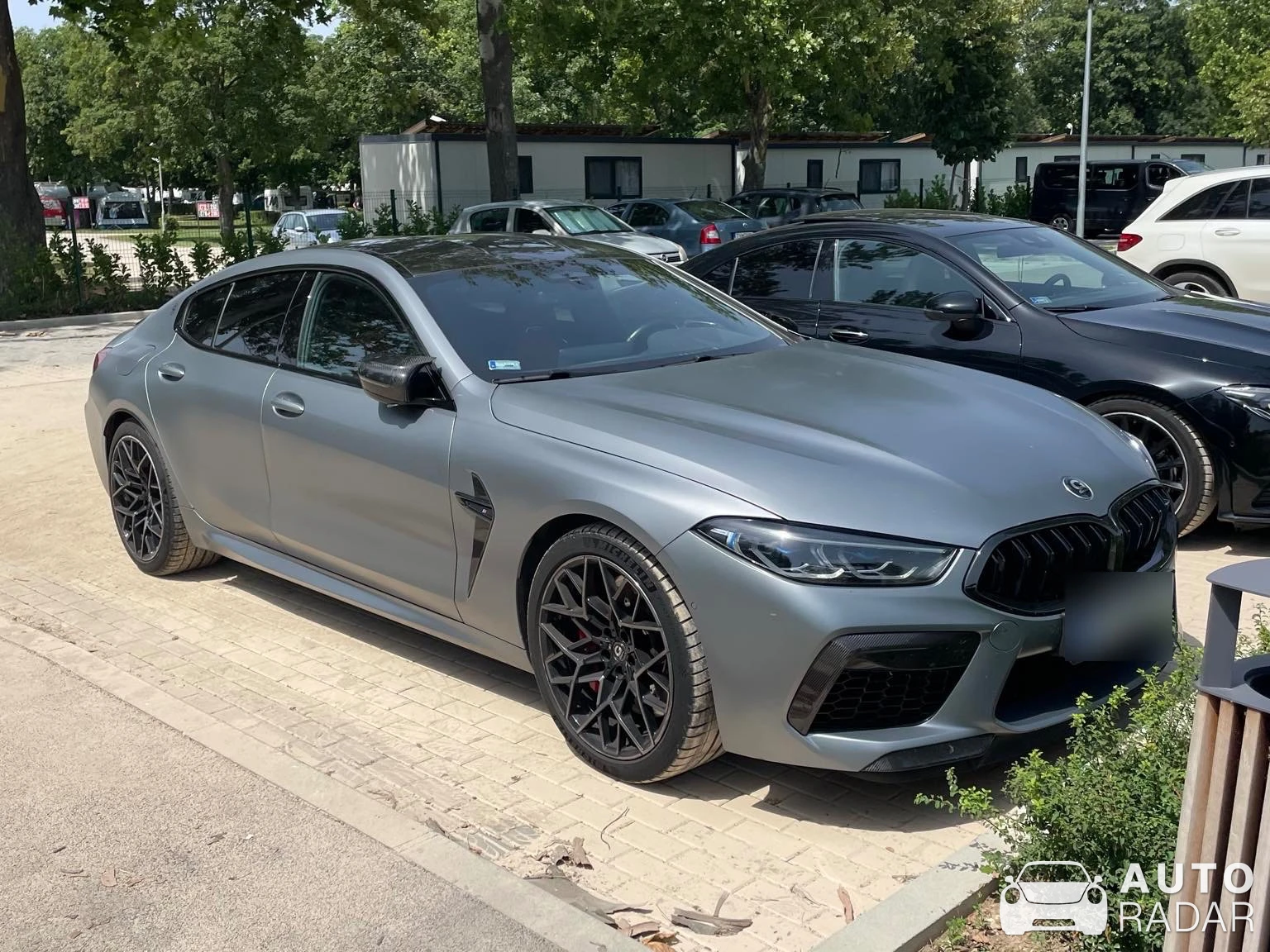 BMW M8 F93 Gran Coupé Competition spotted in Balatonfüred, Hungary