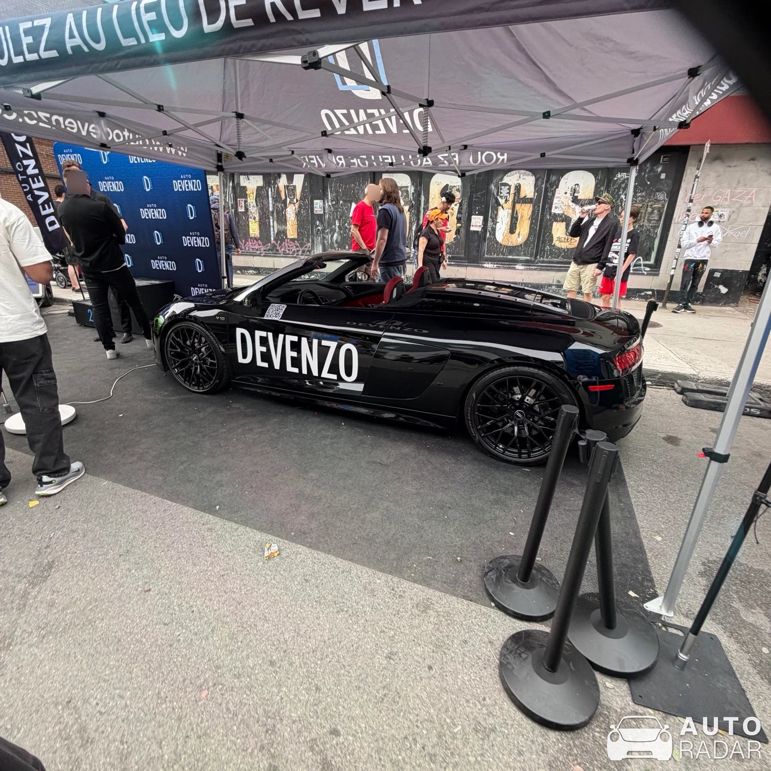Audi R8 V10 Spyder Performance spotted in Montreal