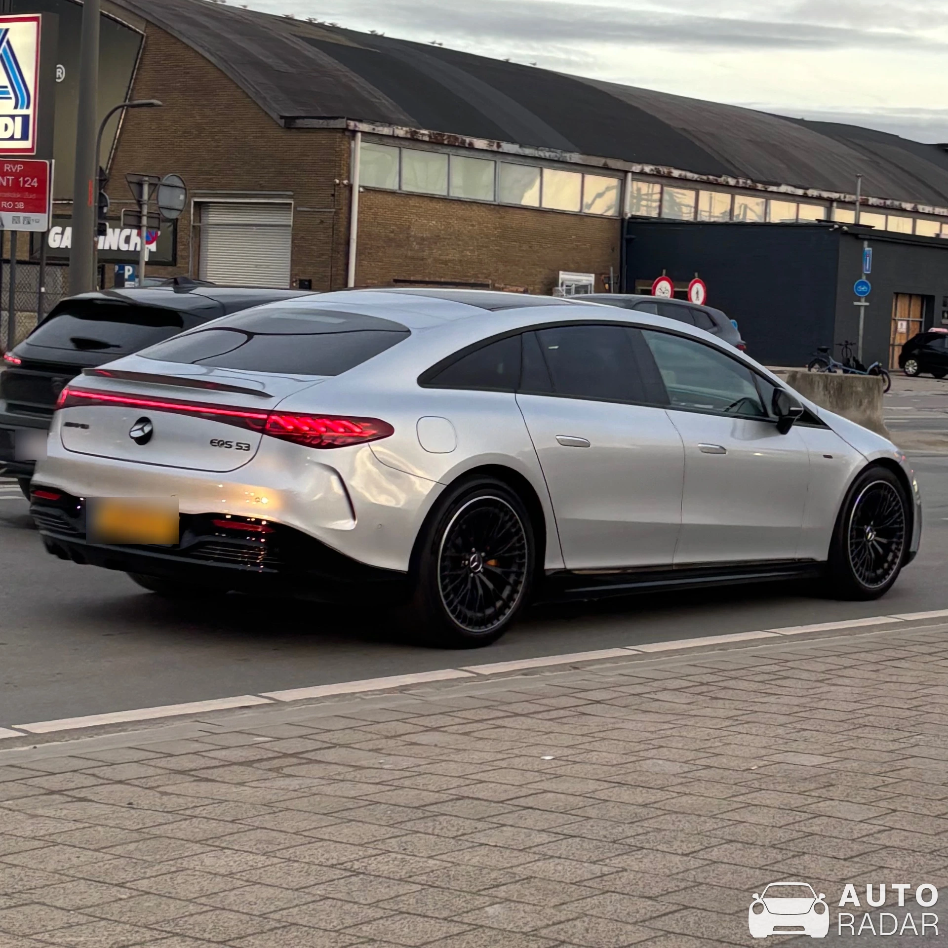 Mercedes-Benz EQS 53 spotted in Antwerpen