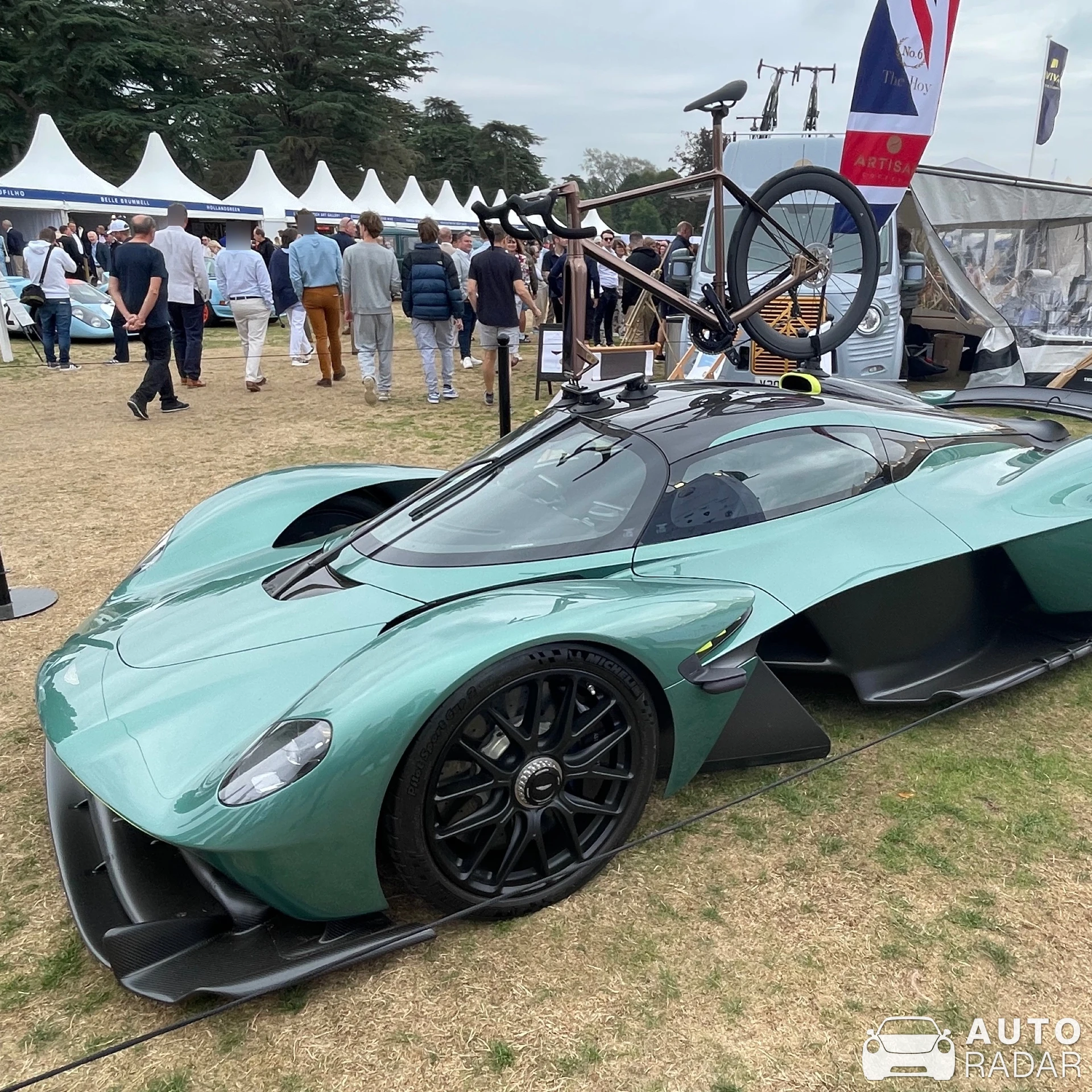 Aston Martin Valkyrie spotted in Oxfordshire, United Kingdom