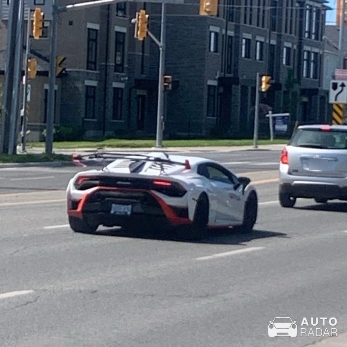 Lamborghini Huracán LP640-2 STO spotted in Bowmanville