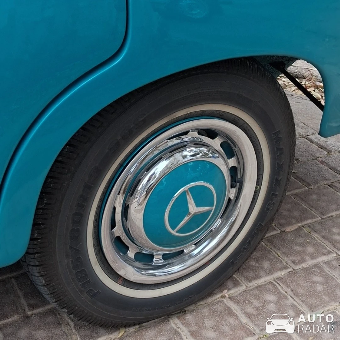 Mercedes 180 Ponton W120 spotted in Glyfada