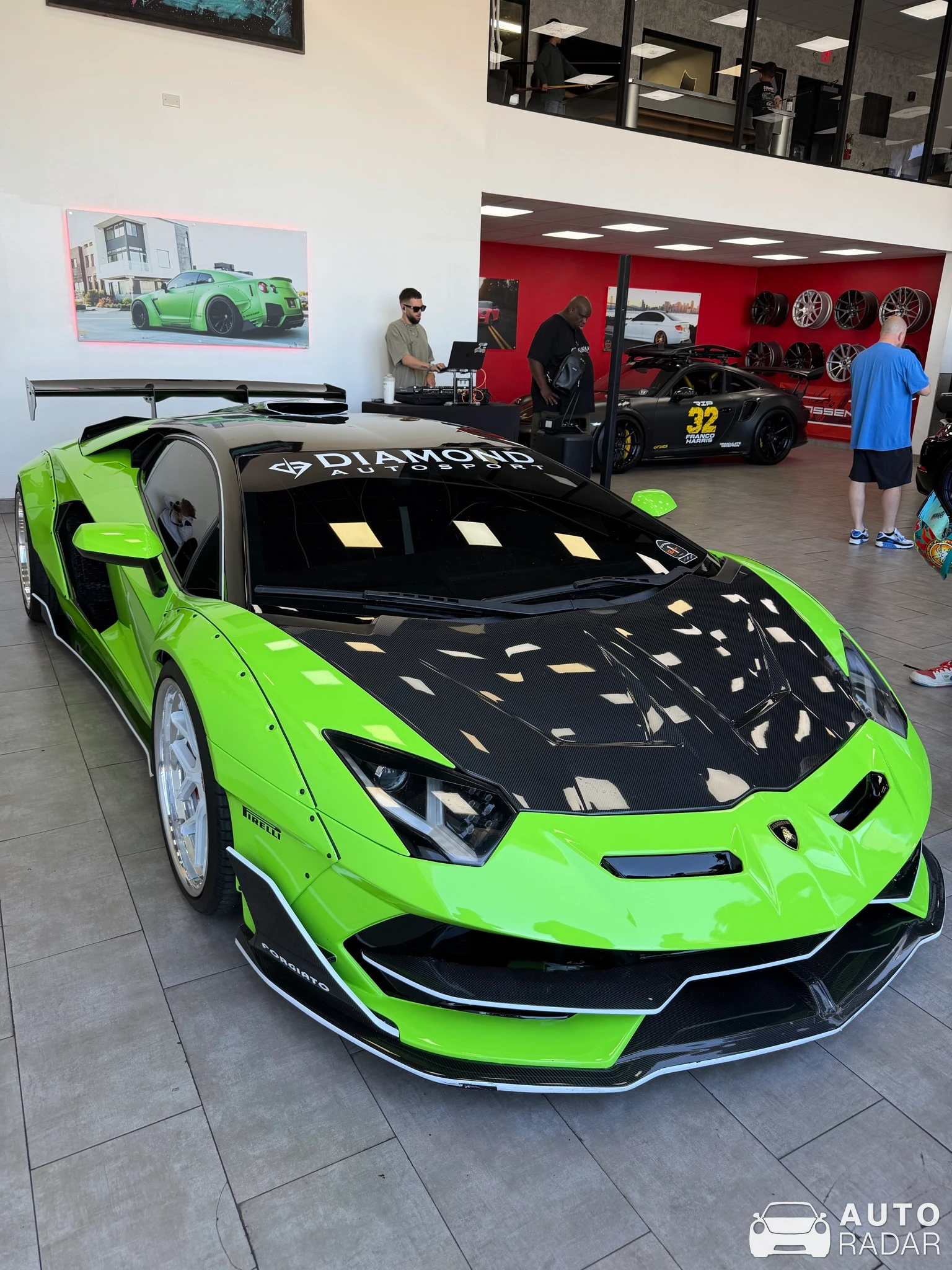 Lamborghini Aventador LP700-4 Liberty Walk LB Performance spotted in Sacramento