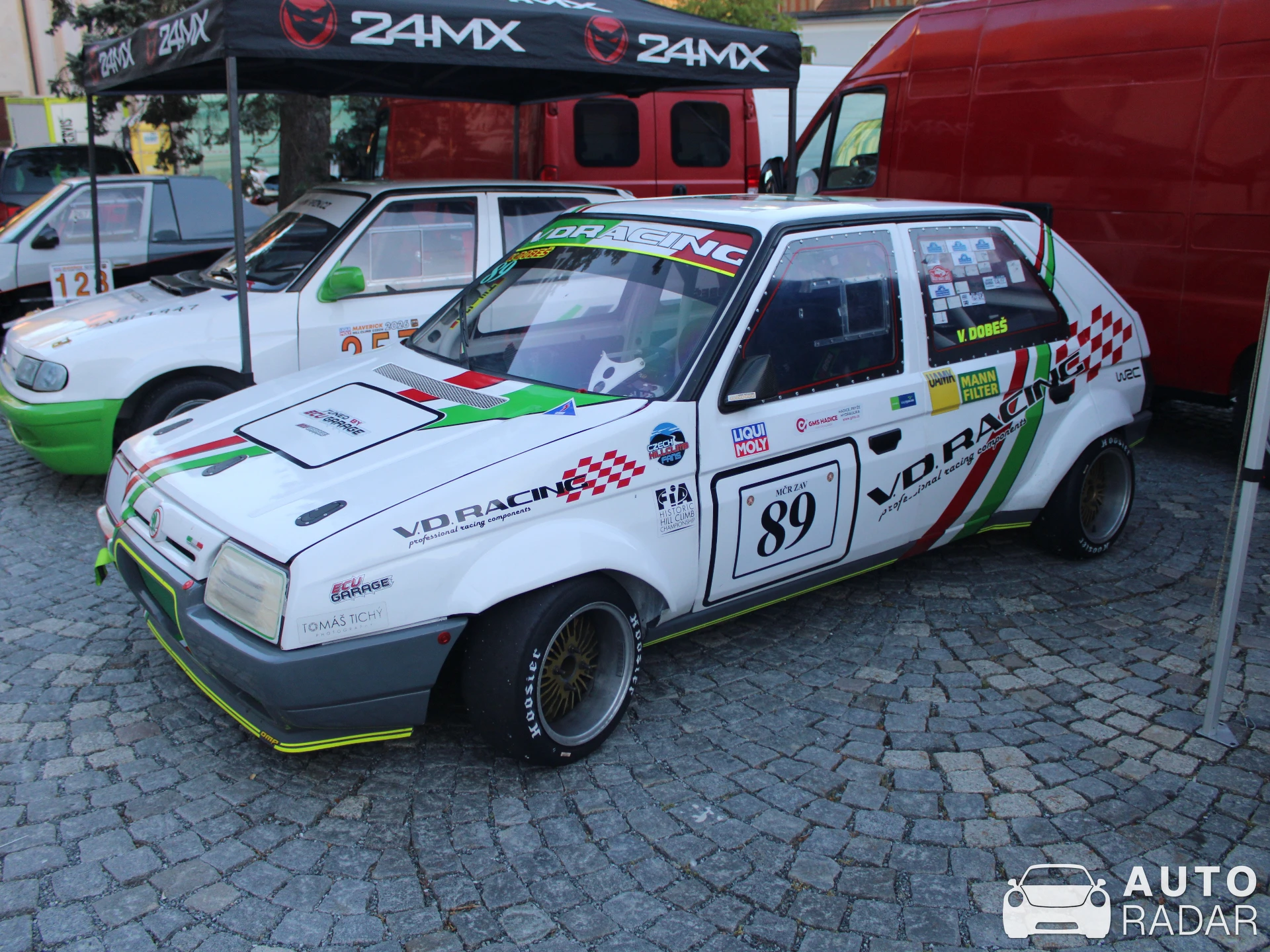 Škoda Favorit 136 L/A spotted in Náměšť nad Oslavou