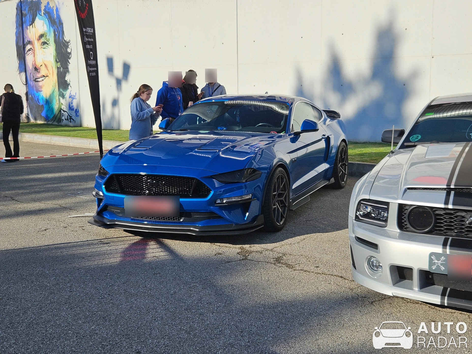 Ford Mustang GT spotted in Barcelona, Spain