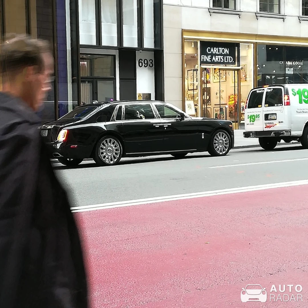 Rolls-Royce Phantom VIII spotted in New York, United States