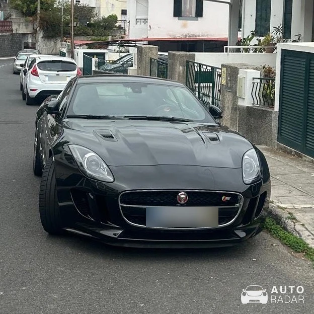 Jaguar F-Type S Convertible spotted in Lisbon, Portugal