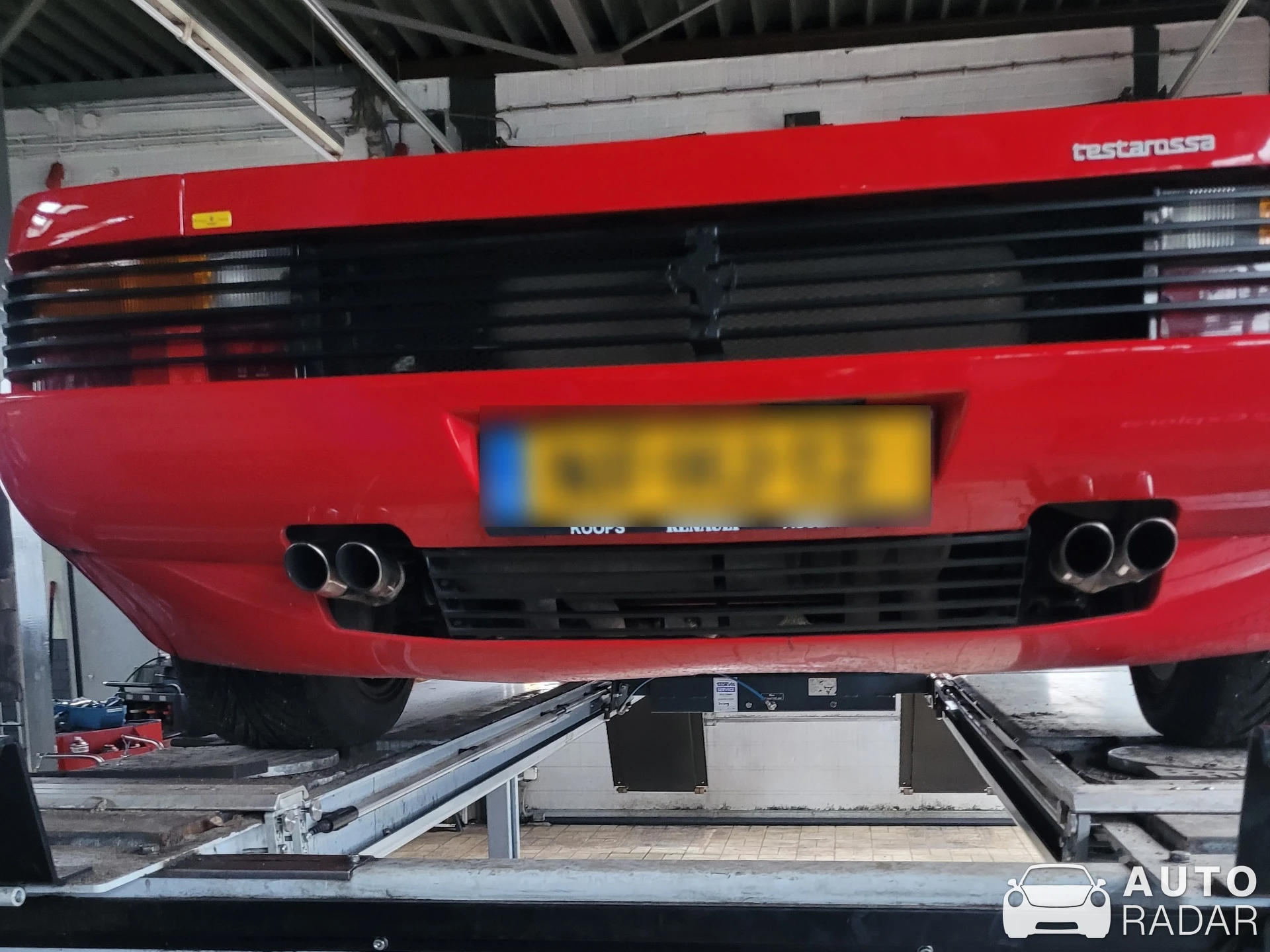 Ferrari Testarossa spotted in Assen, Netherlands