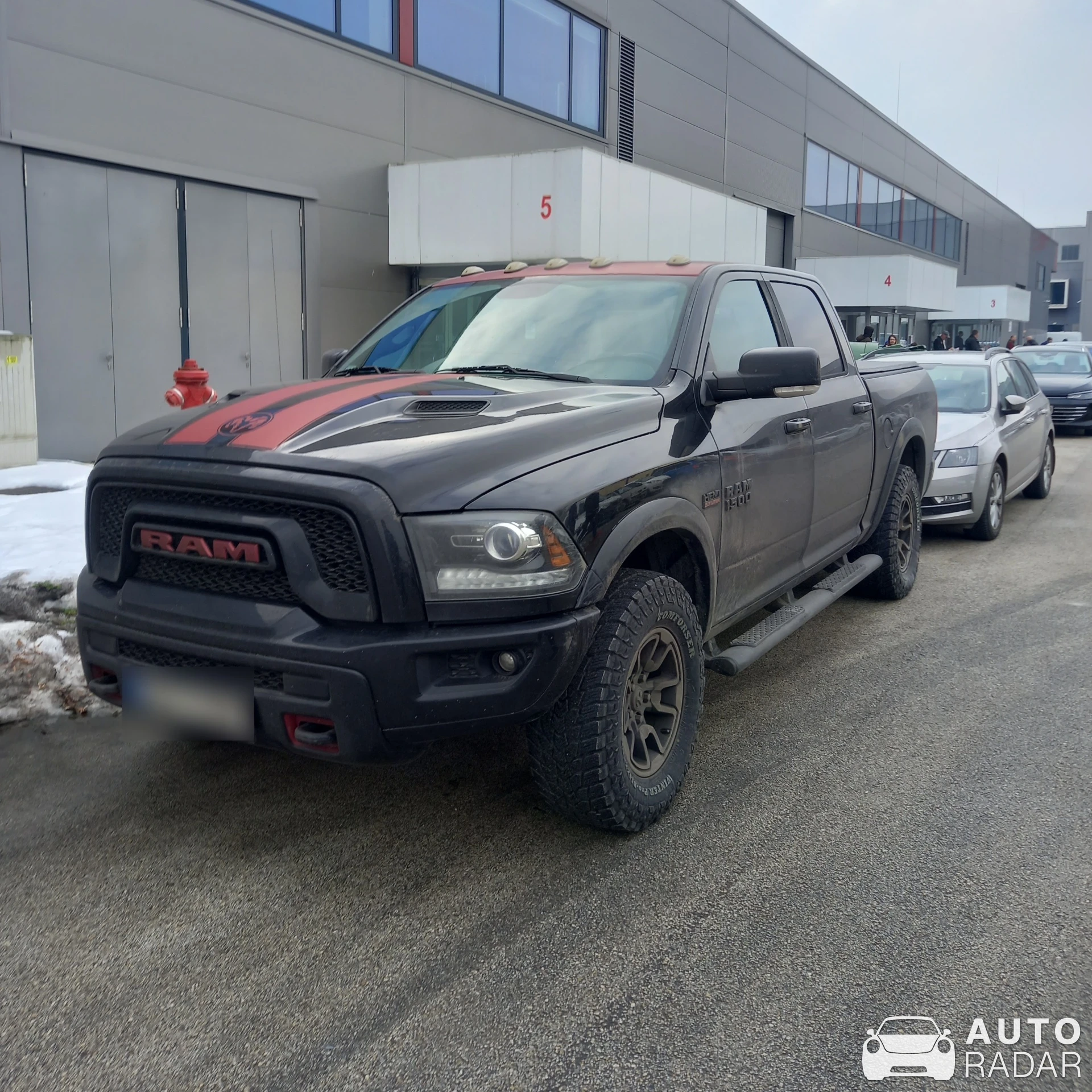 Dodge RAM 1500 spotted in Budapest, Hungary