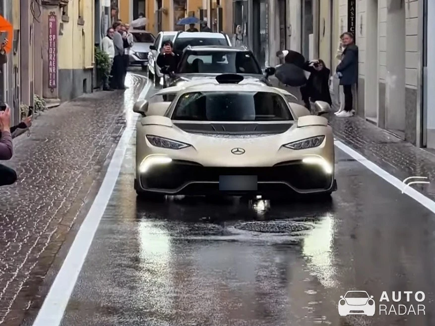 Mercedes-AMG One spotted in Terni