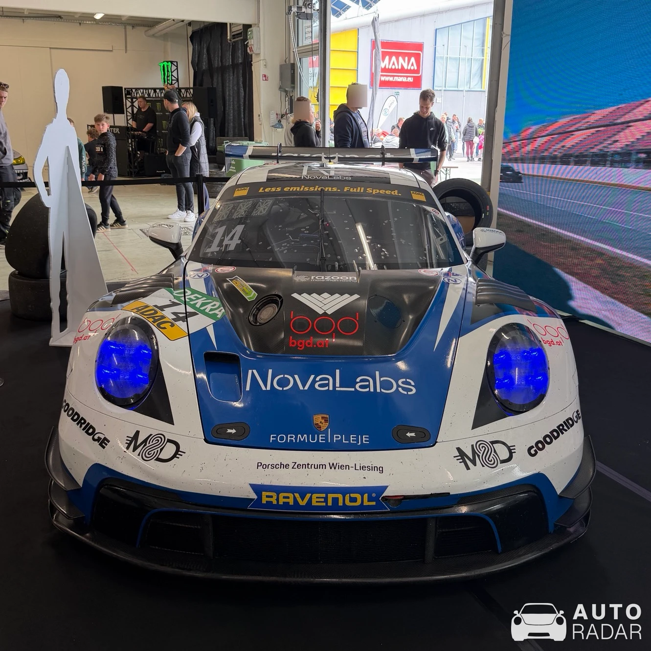 Porsche 992 GT3 R spotted