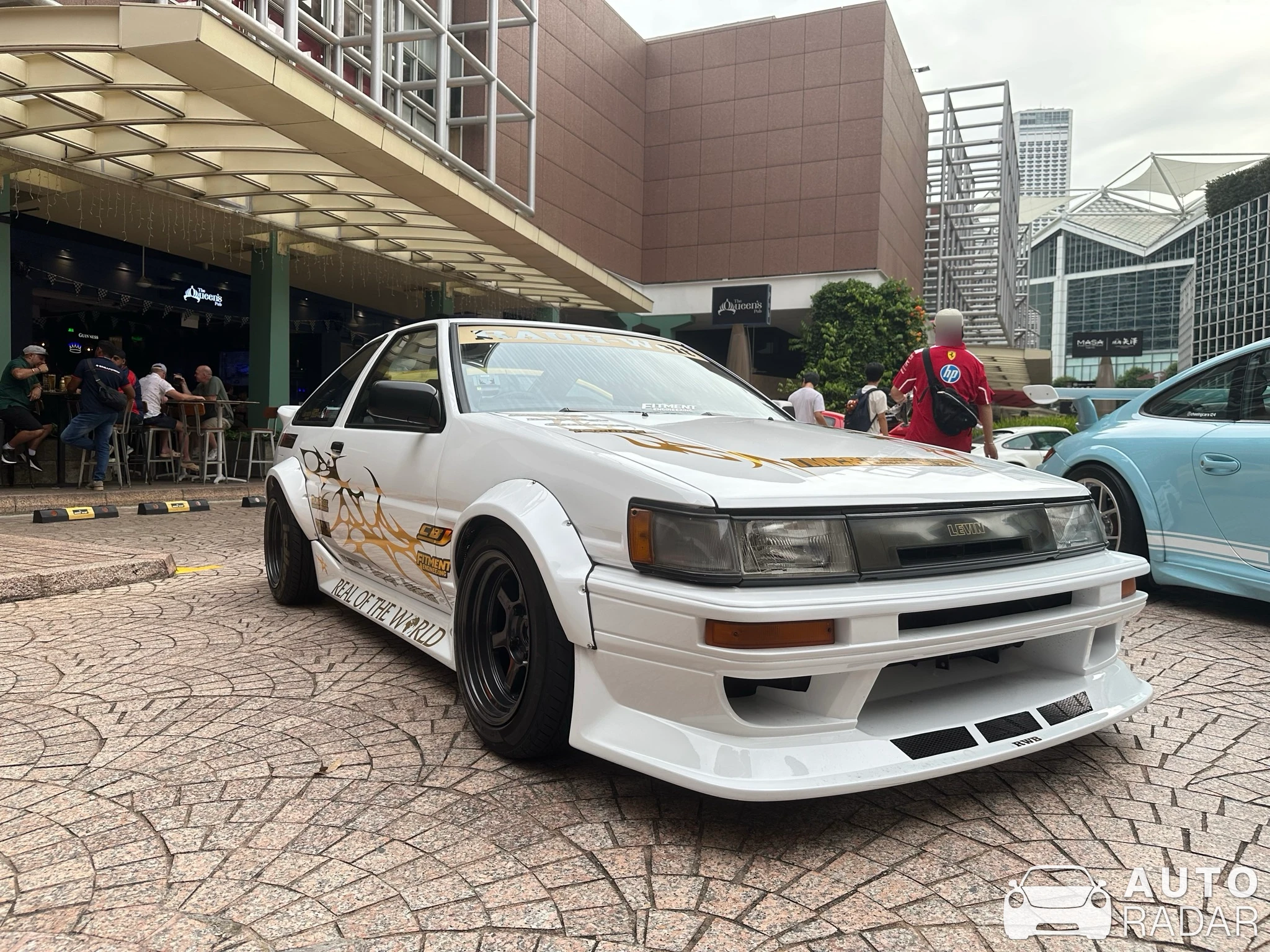 Toyota AE86 RWB spotted in Singapore