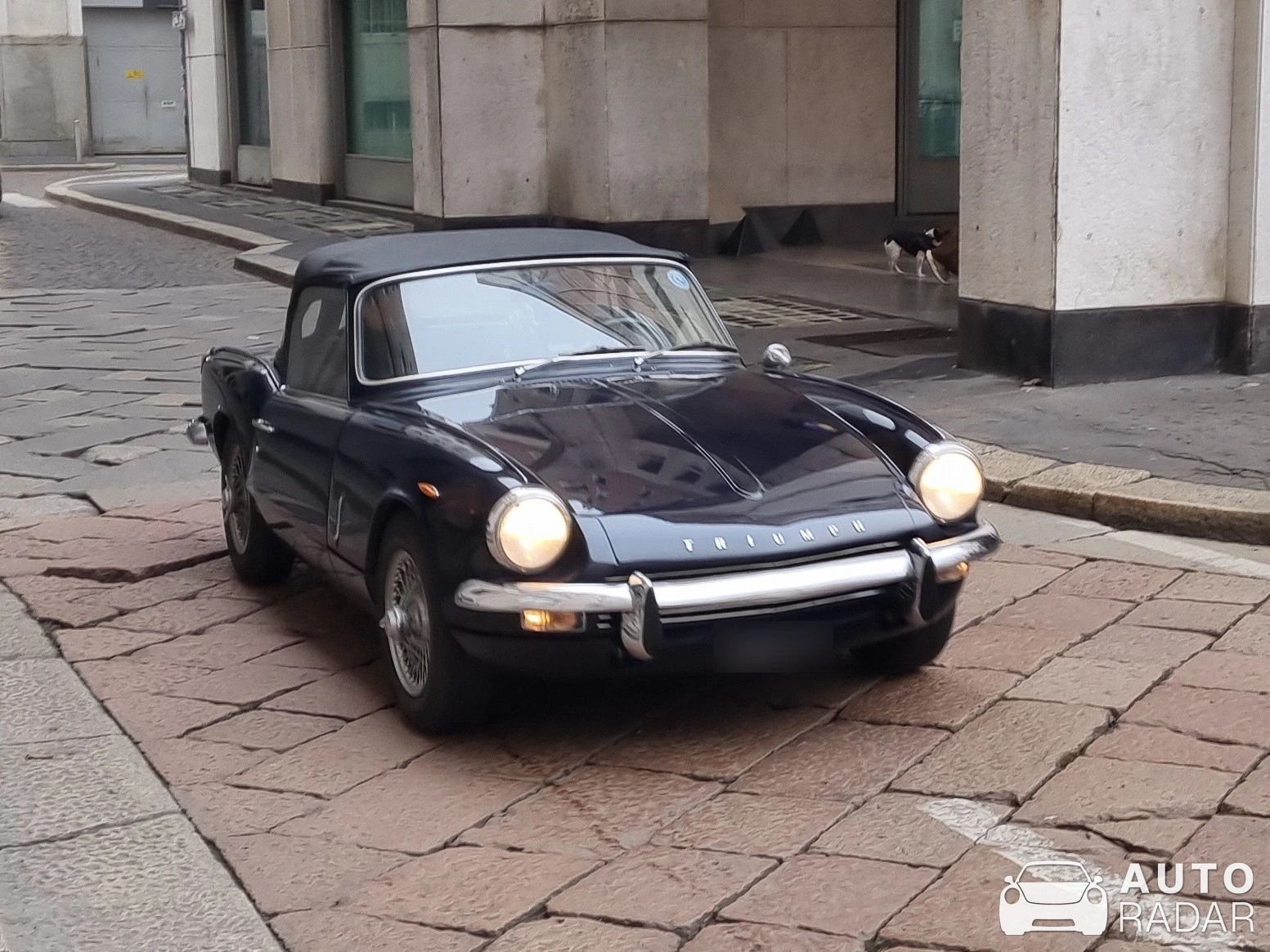 Triumph Spitfire Mark III spotted in Milano, Italy
