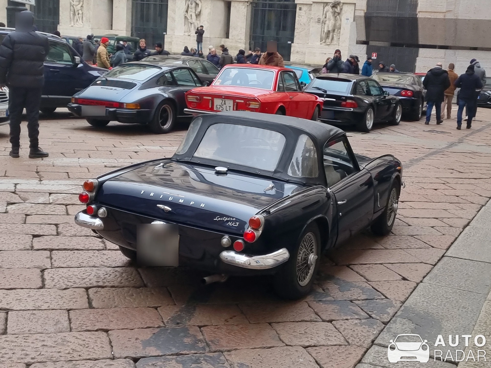 Triumph Spitfire Mark III spotted in Milano