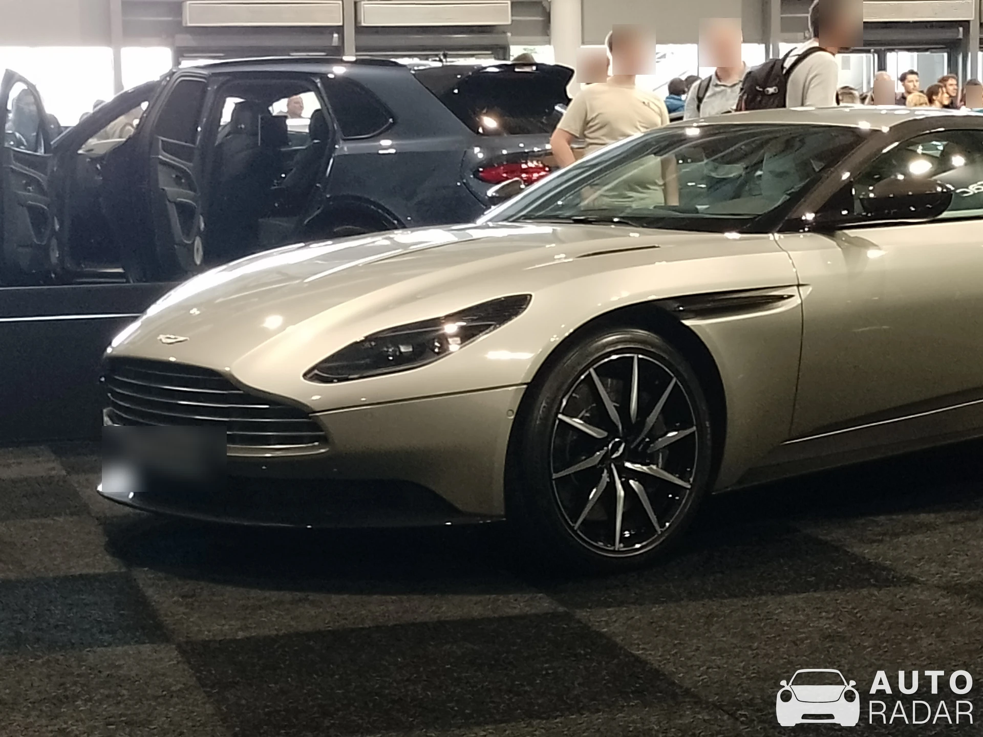 Aston Martin DB11 V8 spotted in Paris, France