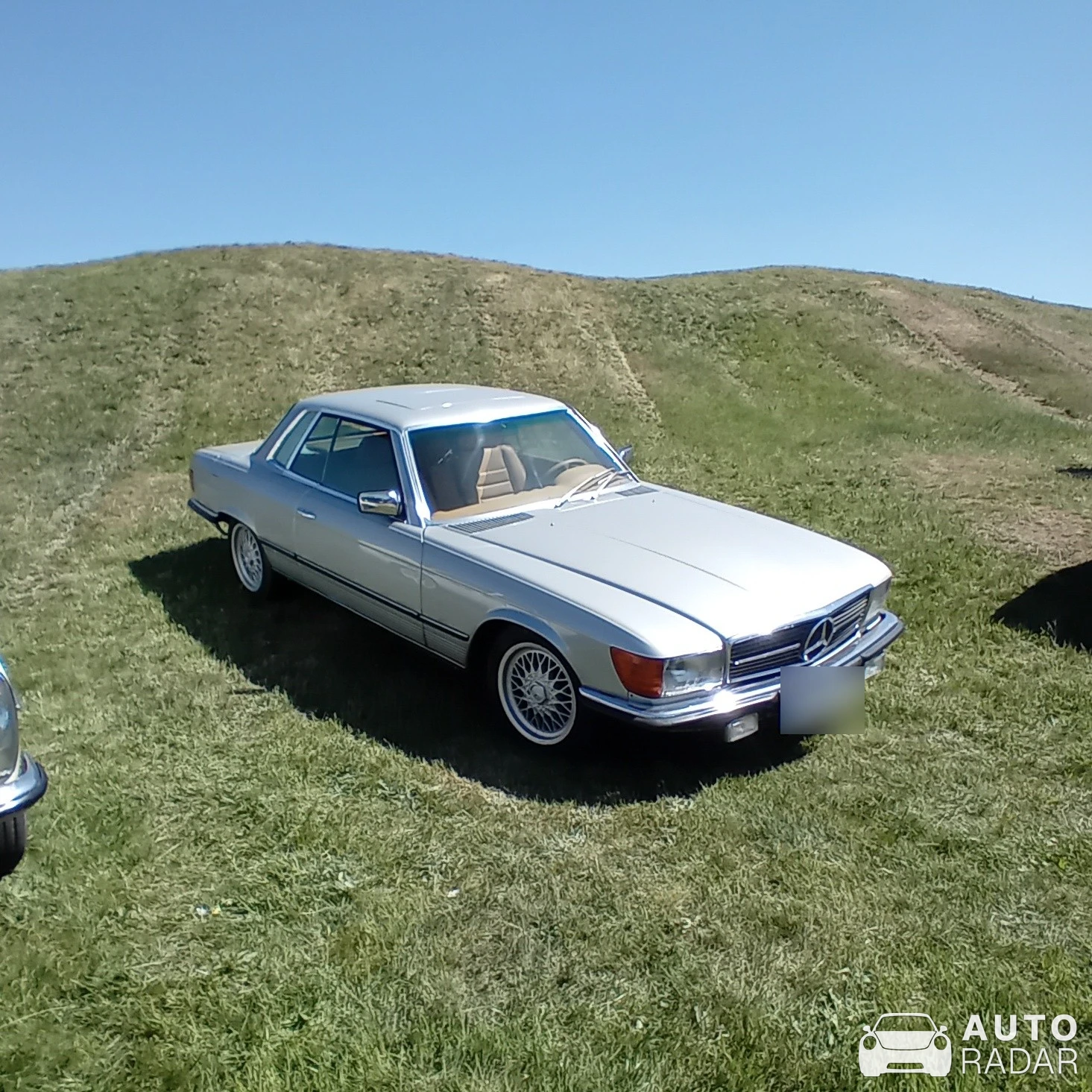 Mercedes-Benz 450 SLC spotted in Biharia