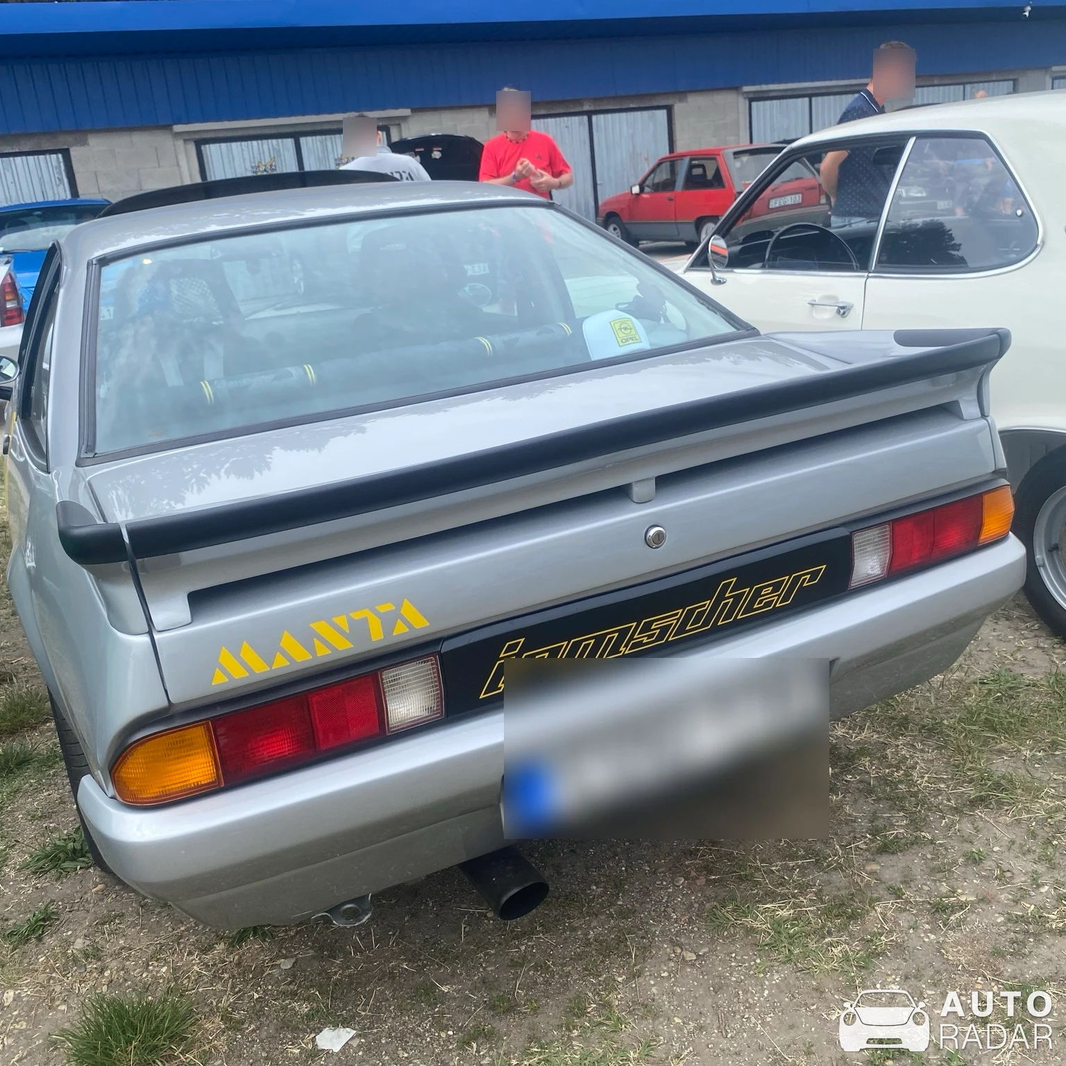 Opel Manta B400 spotted in Kakucs