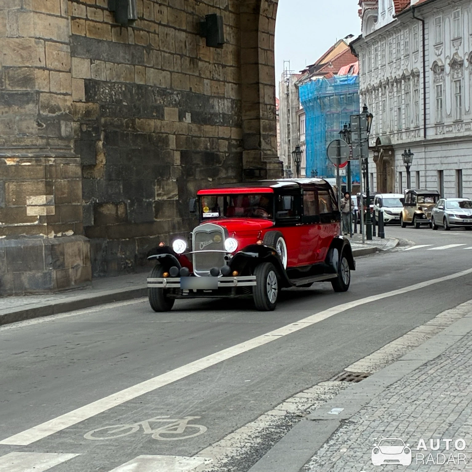 Citroën Type AC4 spotted in Praha 1, Česko