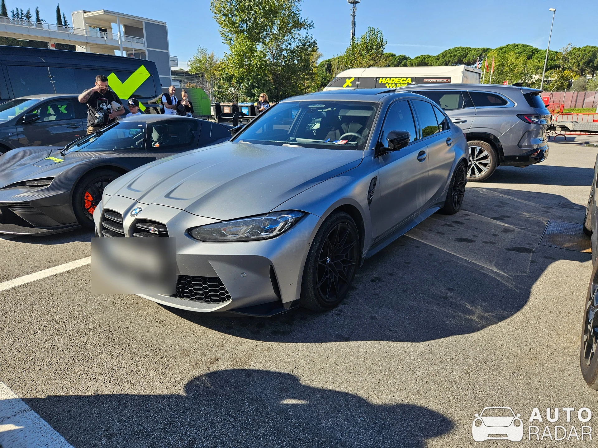 BMW M3 G80 Sedan Competition spotted in Montmeló, España