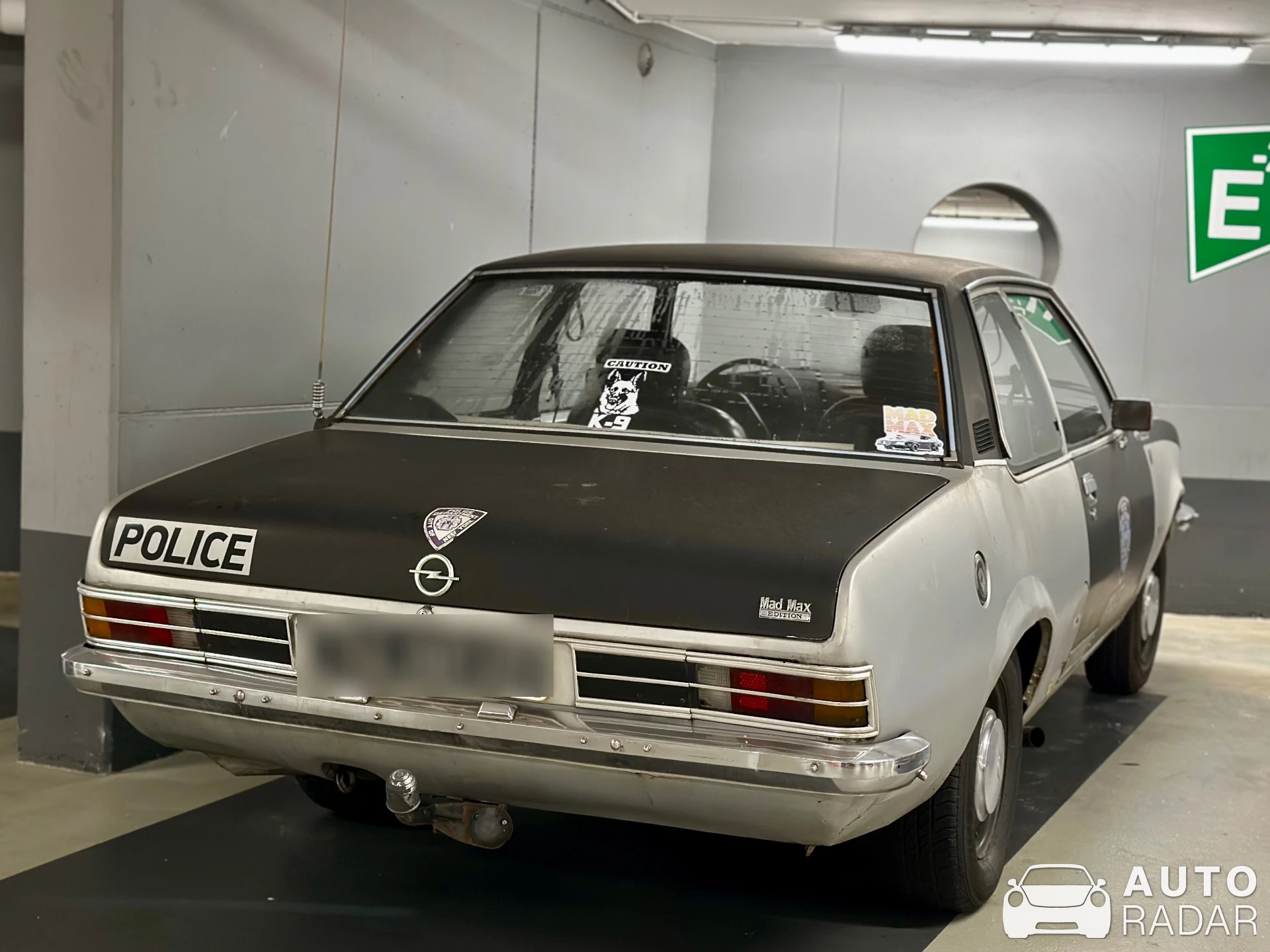 Opel Rekord D spotted in Rotterdam, Netherlands